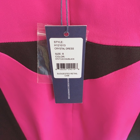 Rebecca Minkoff Women's Crystal Colorblock Ponte Dress - Picture 3 of 8